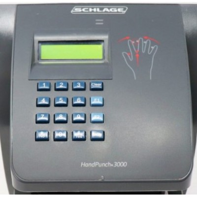 Clavier et afficheur pour biométrie HANDPUNCH 1000, HP1000 : S_TP_HP_1000E