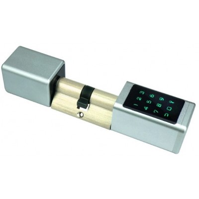 Cylindre électronique de serrure connectée étanche LOCKY-6 v2 à code et  badge RFID MIFARE - BT Security